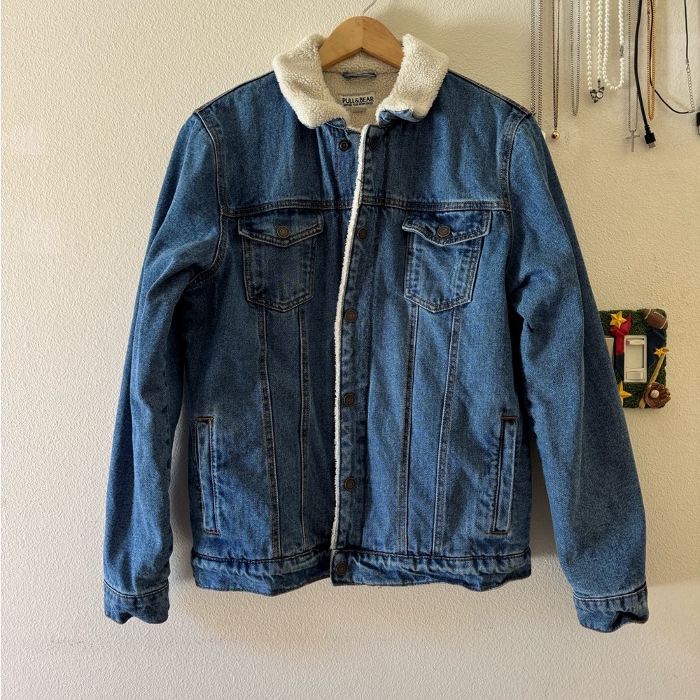 Sherpa lining Jean jacket